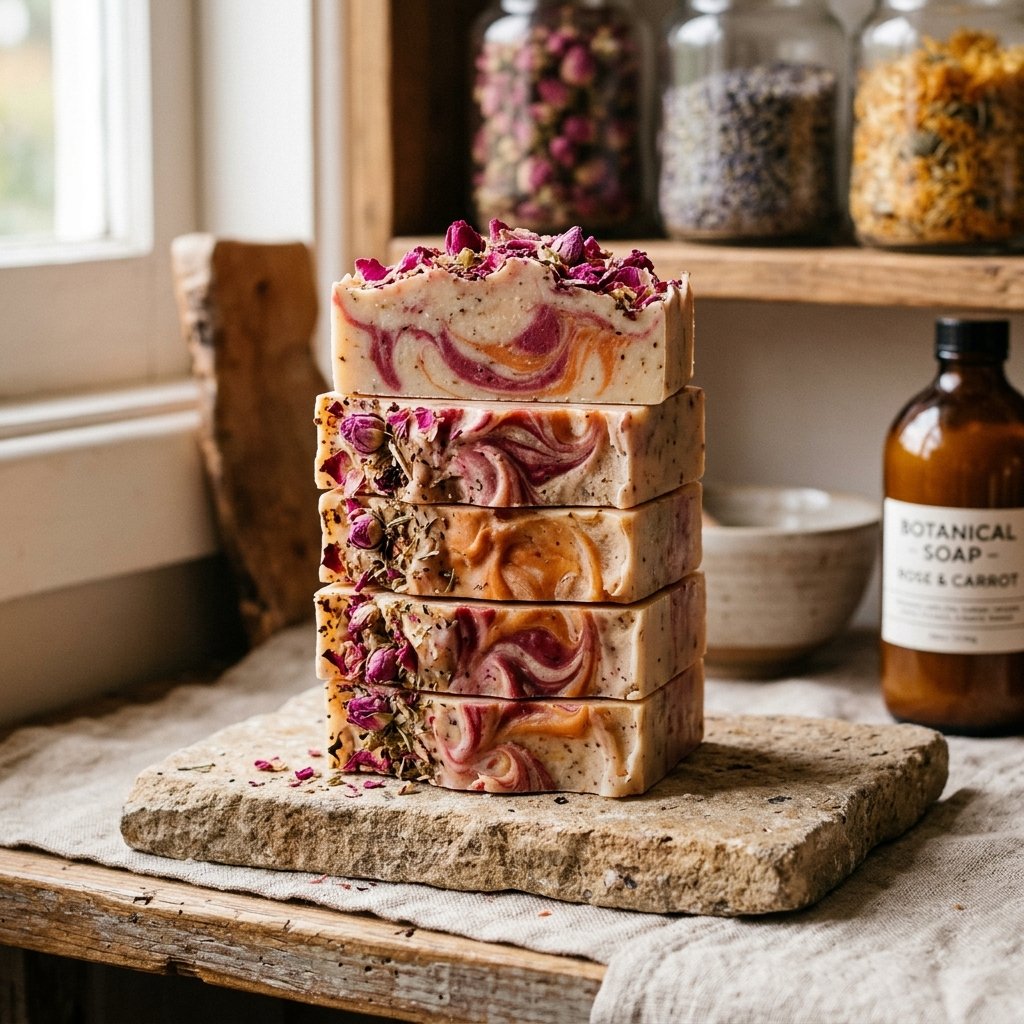 Cold-Process Botanical Soaps